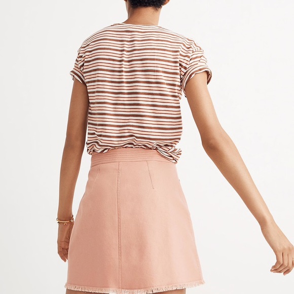 Madewell Zip Mini Skirt - Picture 2 of 7